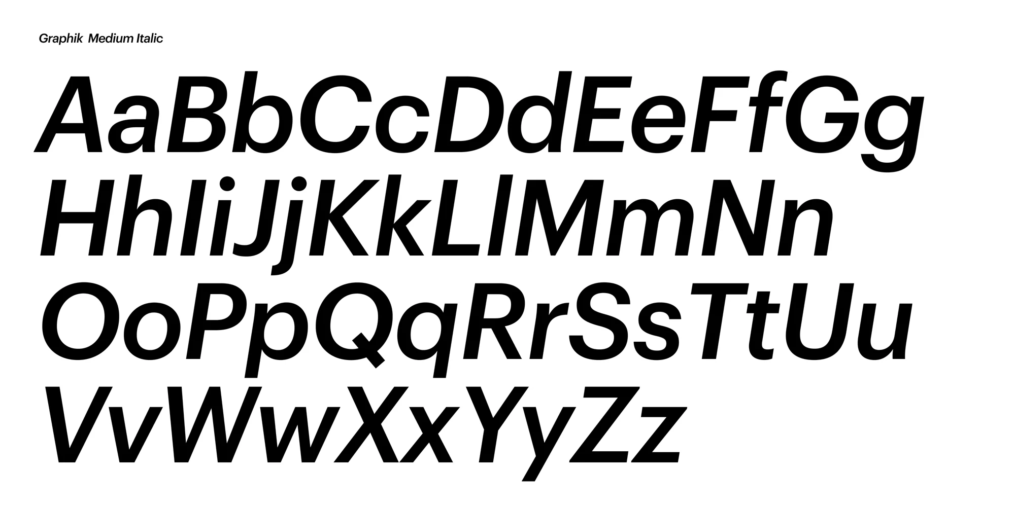 Uniform Sport typeface specimen